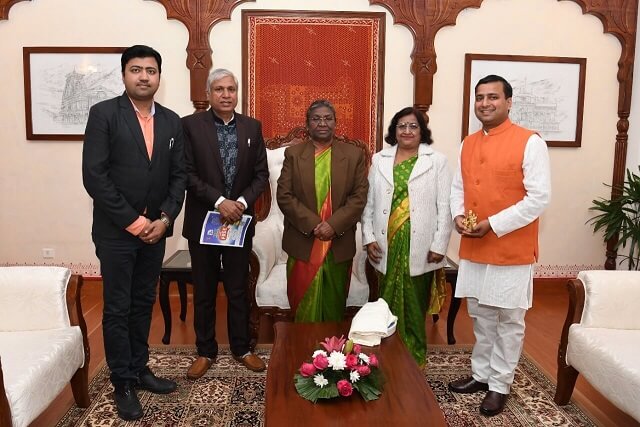 president of india meeting arogydham retreat staff
